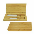 Bamboo Handle Ceramic Knife Set